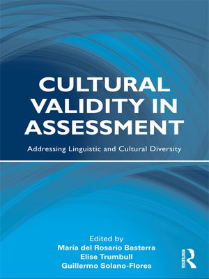 cover image of Cultural Validity in Assessment